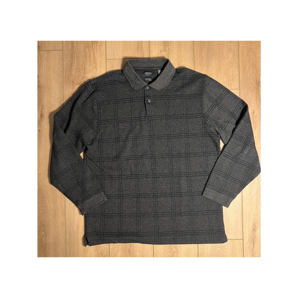 Arrow Vintage Long Sleeve Collared Heavy Tee - Picture 2 of 6